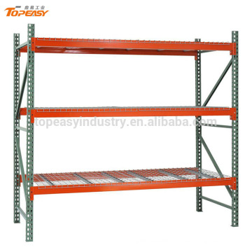 Powder Coated Heavy Duty Teardrop Warehouse Steel Selective Pallet Rack